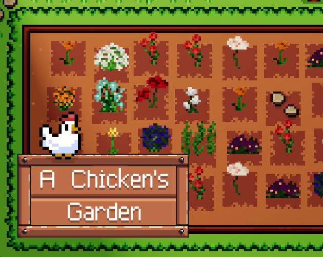 Cover image for A Chicken's Garden