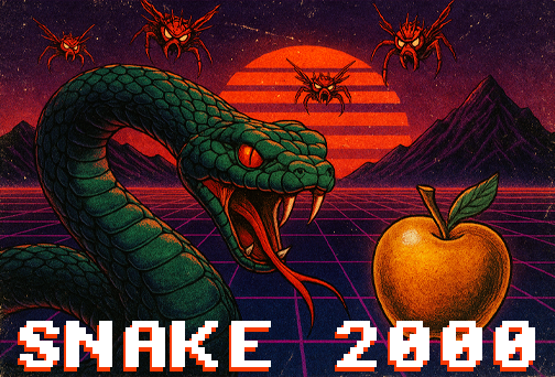 Snake 2000 | Vibe Coding arcade game
