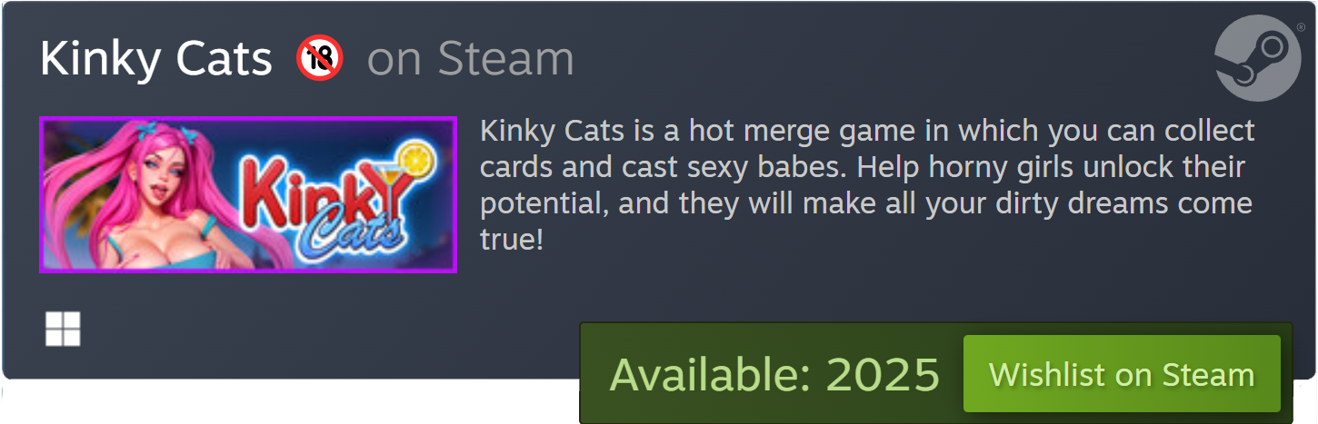 Add the game to your Wishlist!