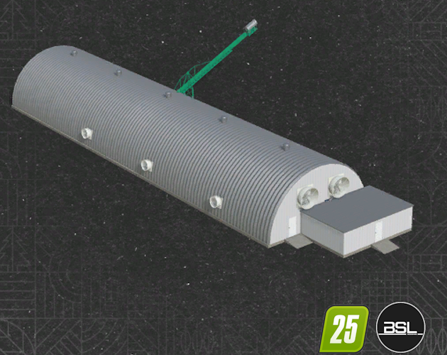 Cover image for FS25 165x42 Dome tie stall