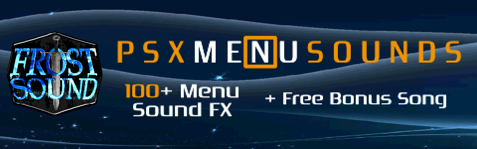 Dope PSX Menu Sound Effects by Frost Sound