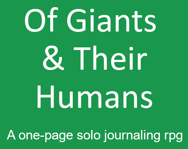 Cover image for Of Giants And Their Humans