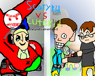 scary kid's adventure 2/scary kid vs cute kid