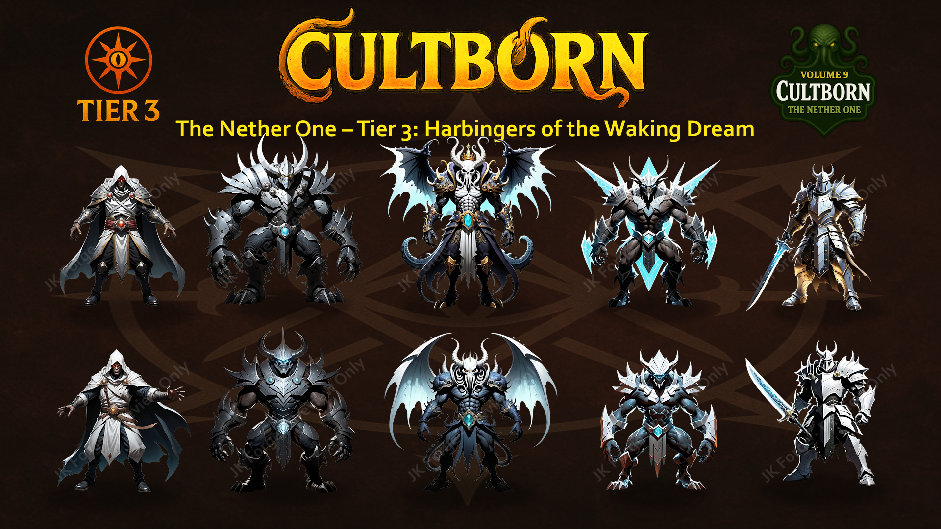 Cultborn Characters
