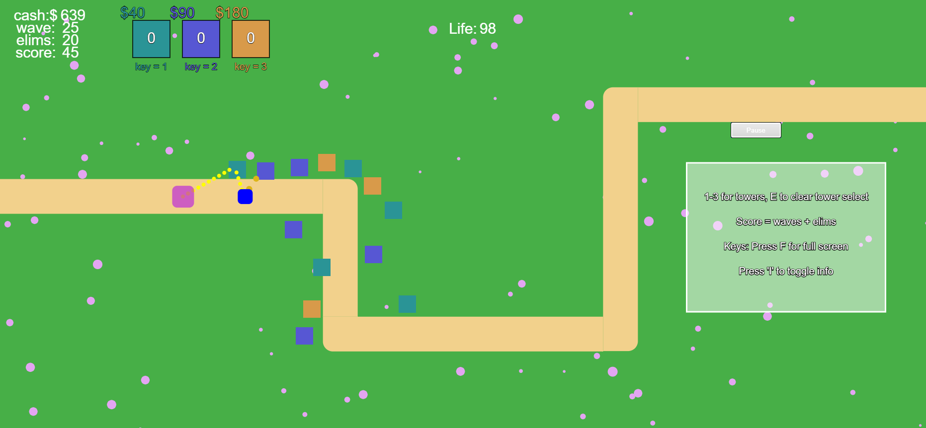 Micro Tower Defense