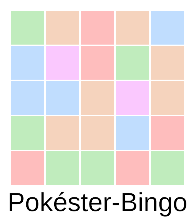 Pokéster-Bingo