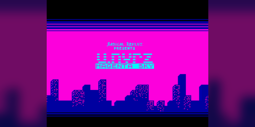 Cover image for Magenta Sky