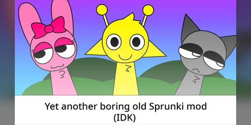 Cover image for yet another boring old sprunki mod