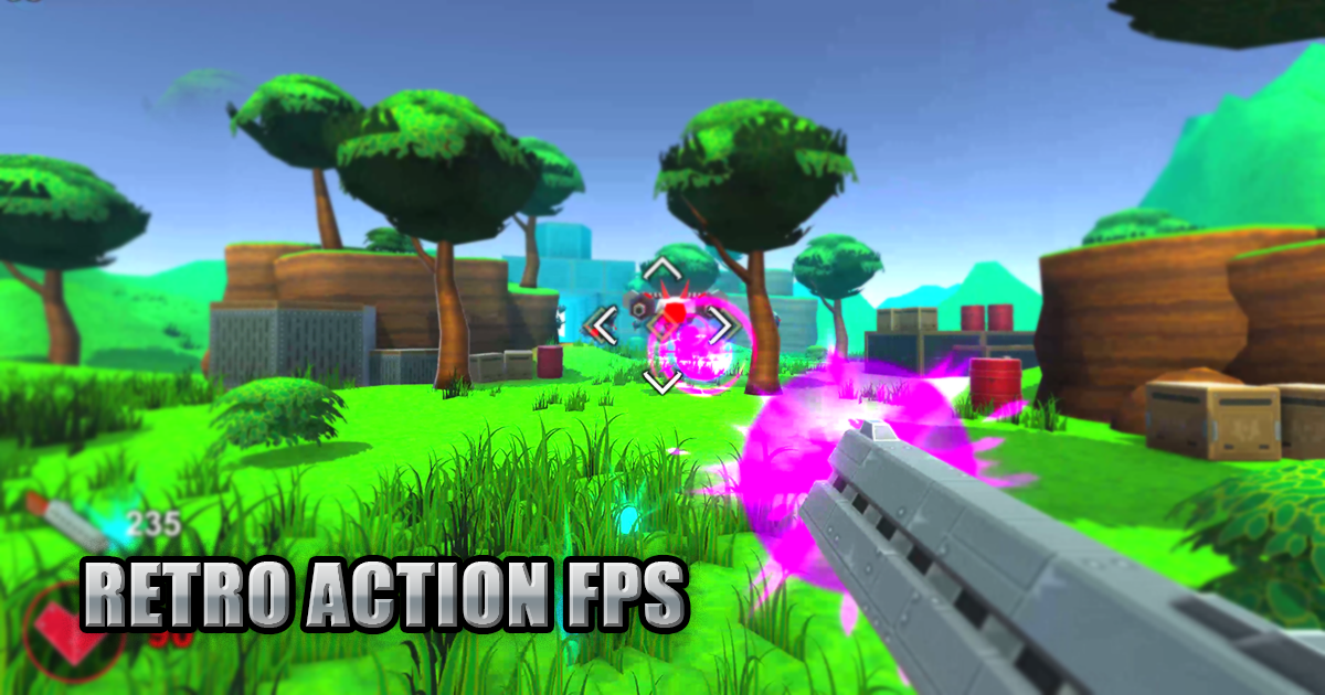 Retro Action FPS - Unity Game Template by Black Rose Developers