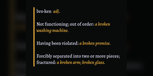 Cover image for Communities are Made of Broken Rules
