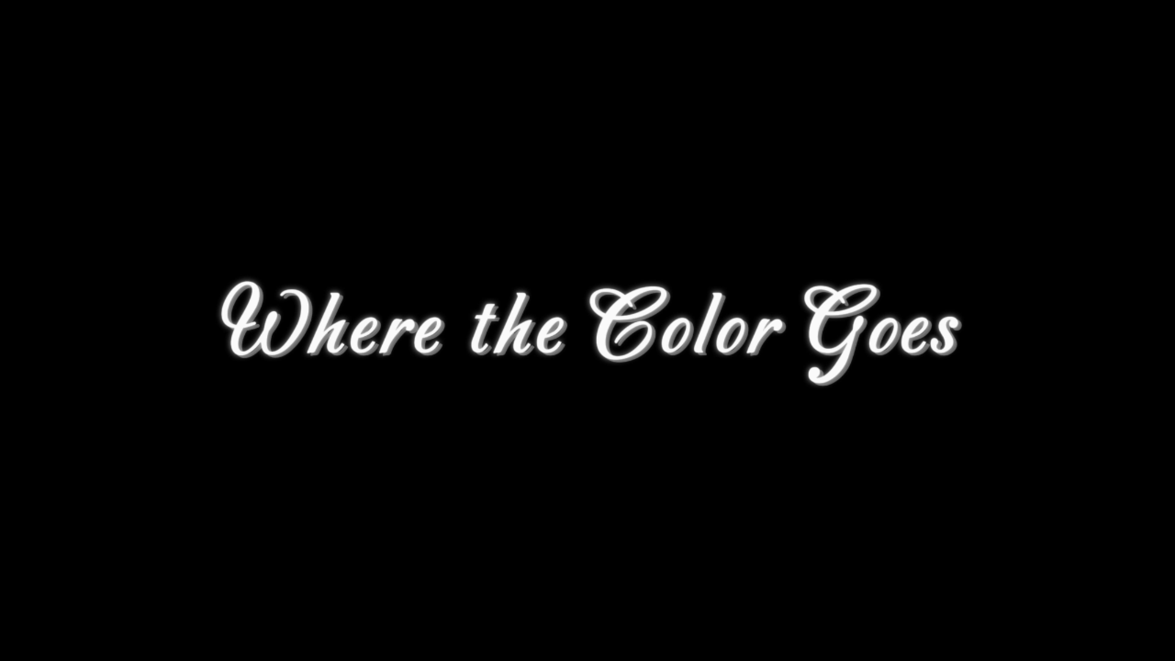 Where the Color Goes