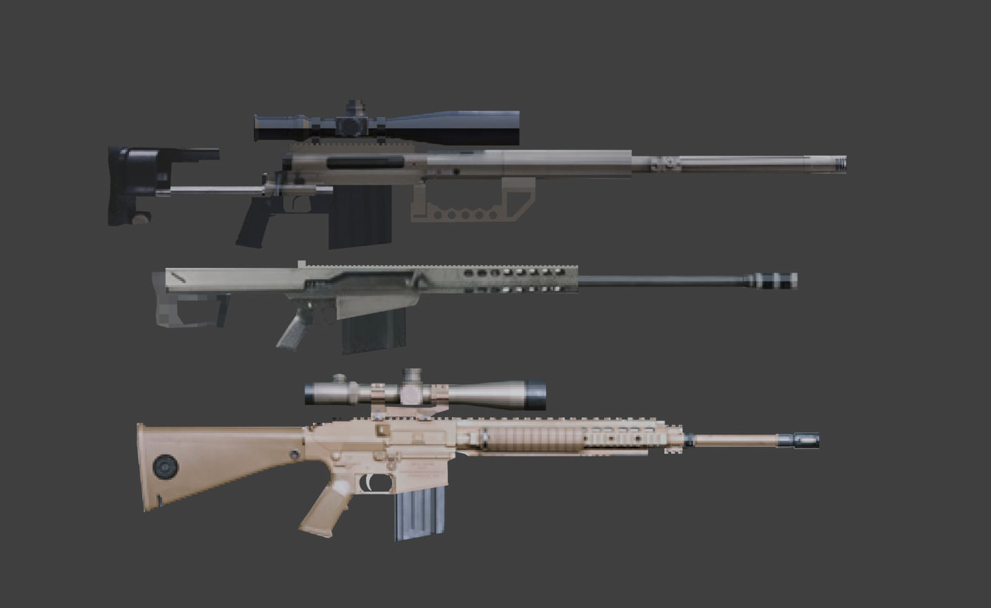 PSX Style Sniper Rifle Pack
