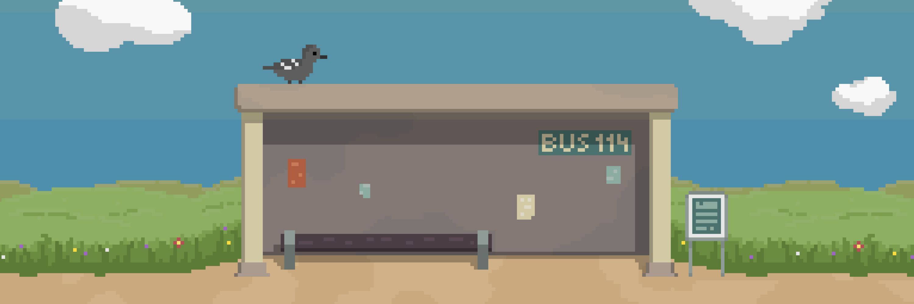 Waiting for the bus