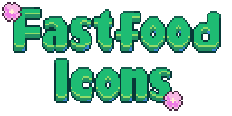 Fastfood icons - 16x16 pixel icons