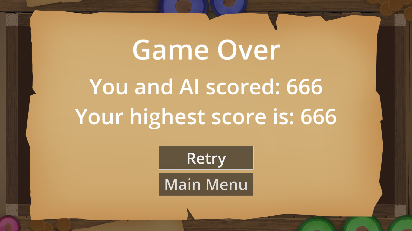scored 666