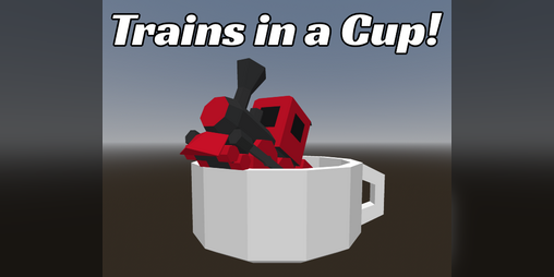 Cover image for Trains in a Cup!