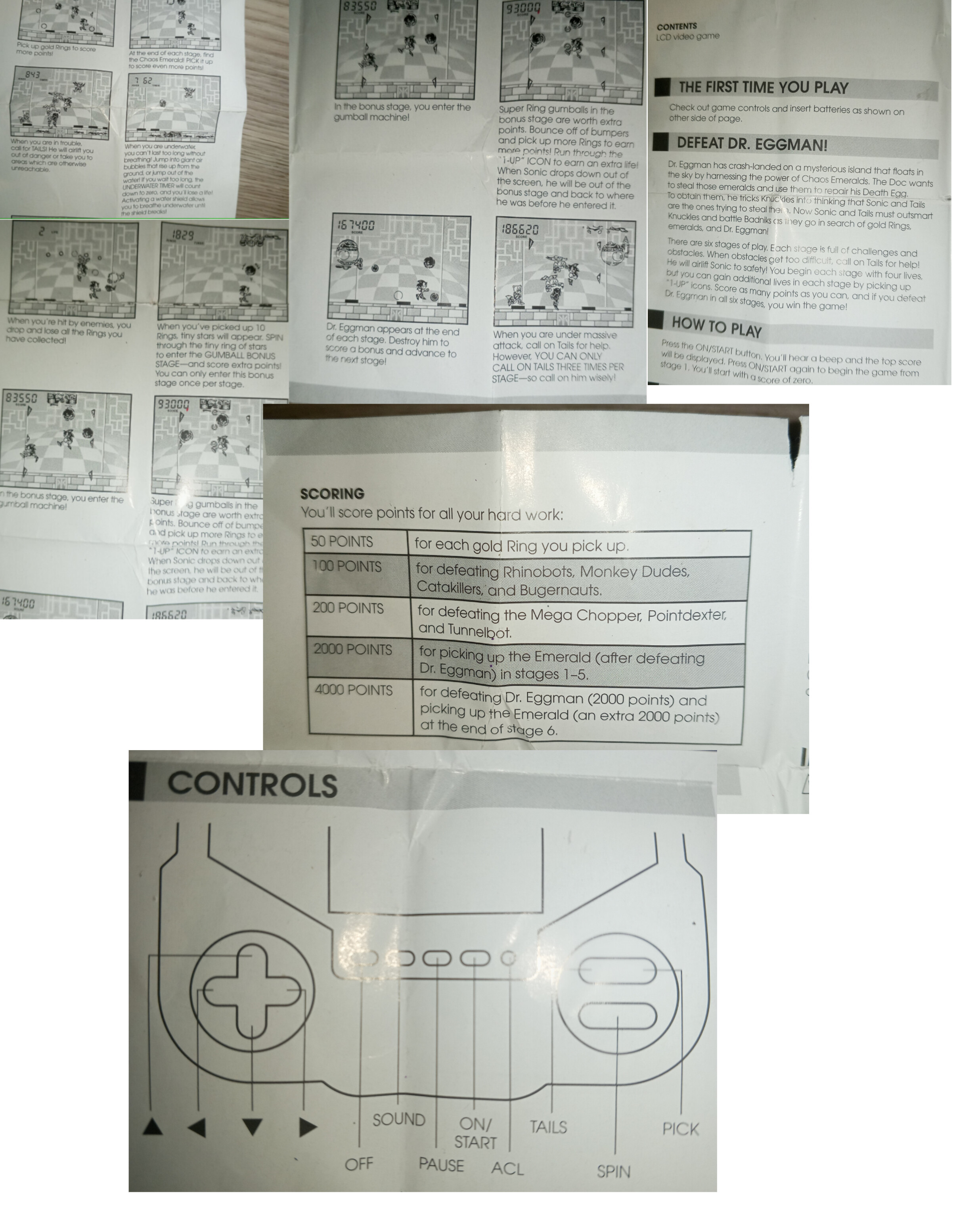 Game Manual Recreation 