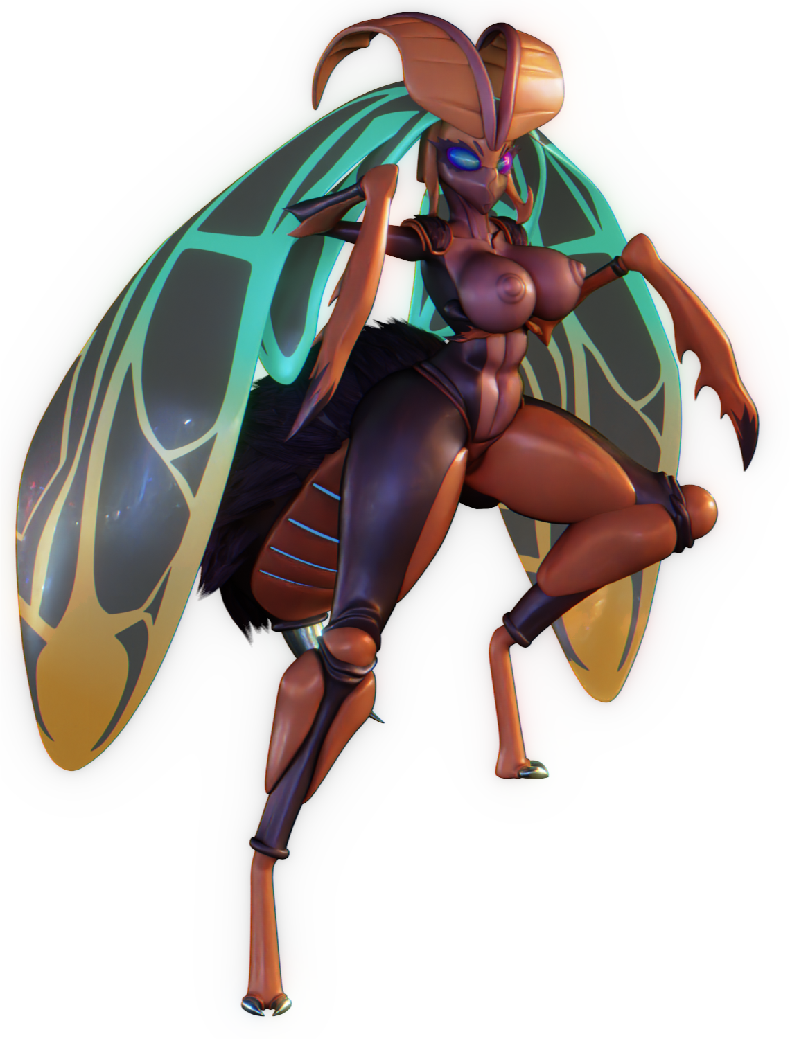 Mommy Mothra 3D Model