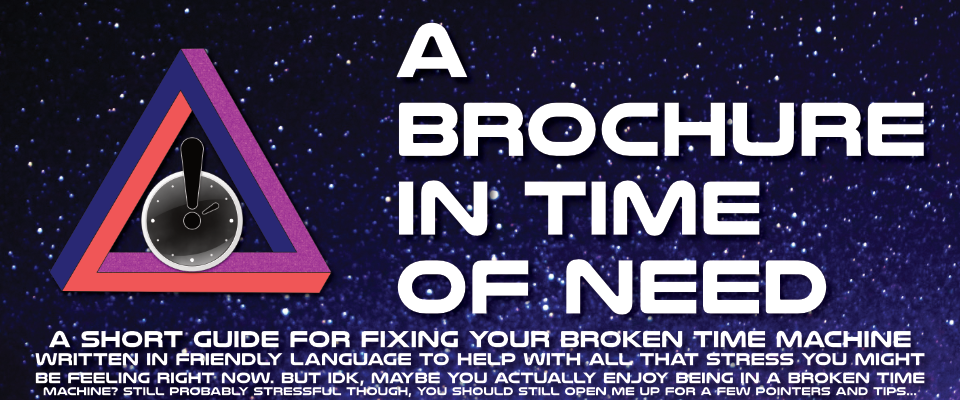 A Brochure In Time Of Need