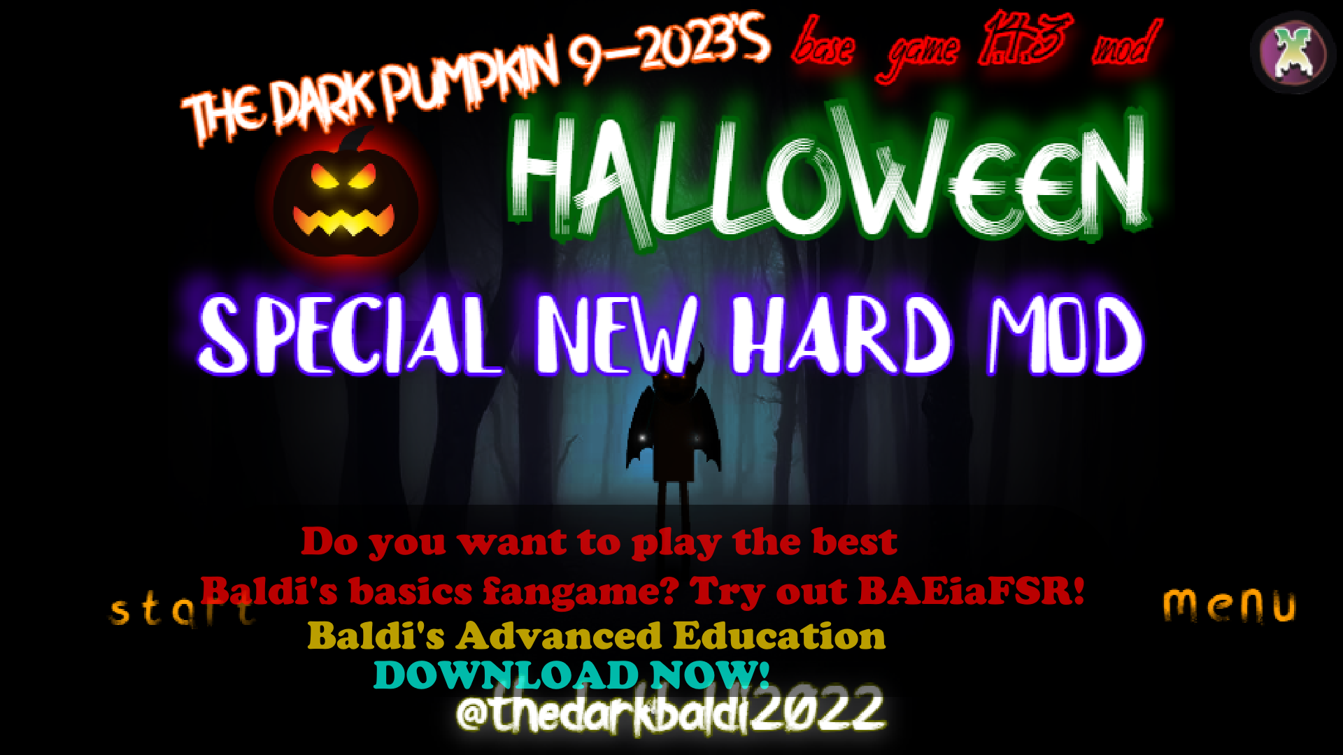 Cover image for THE DARK PUMPKIN 9-2023'S HALLOWEEN SPECIAL SUPER FAST EDITION