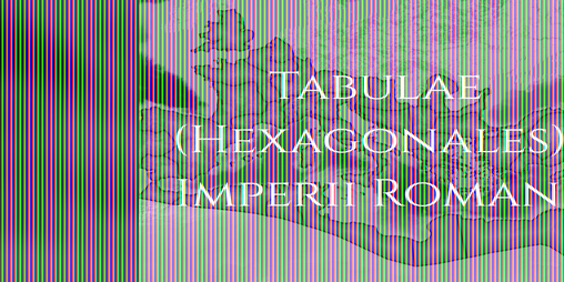 Cover image for Tabulae (Hexagonales) Imperii Romani