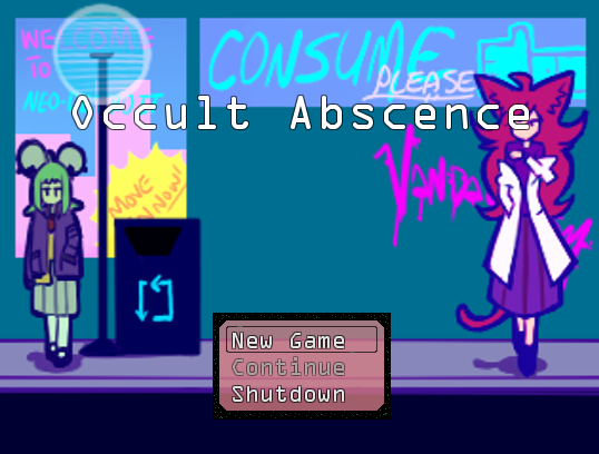 Cover image for Occult Absence