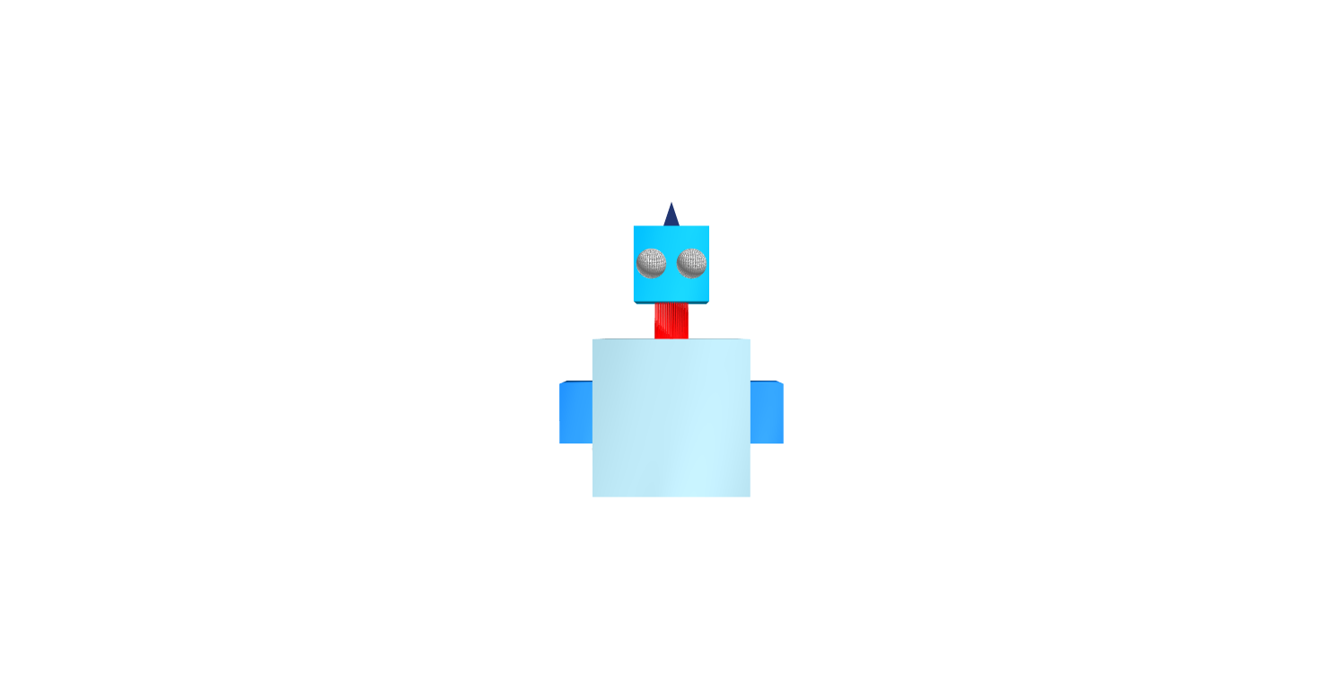 Visualisasi 3D Robot AI Floki