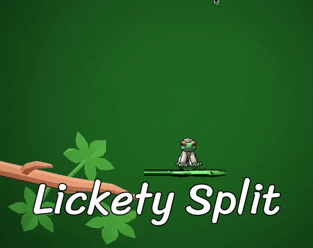 Cover image for lickety split