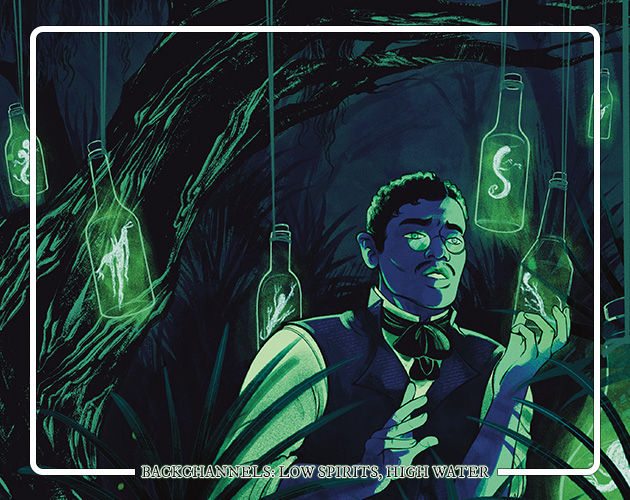 Cover image for Backchannels Adventures: Low Spirits, High Water