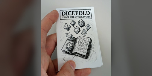 Cover image for DiceFold -folded dice rolling simulator