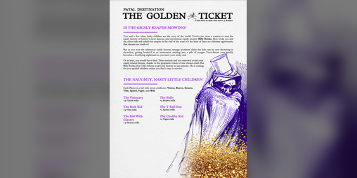 Cover image for Fatal Destination: GOLDEN TICKET DLC