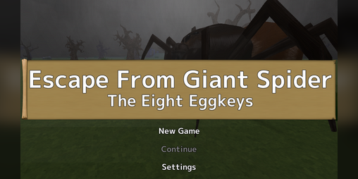 Cover image for Escape From Giant Spider: The Eight Eggkeys