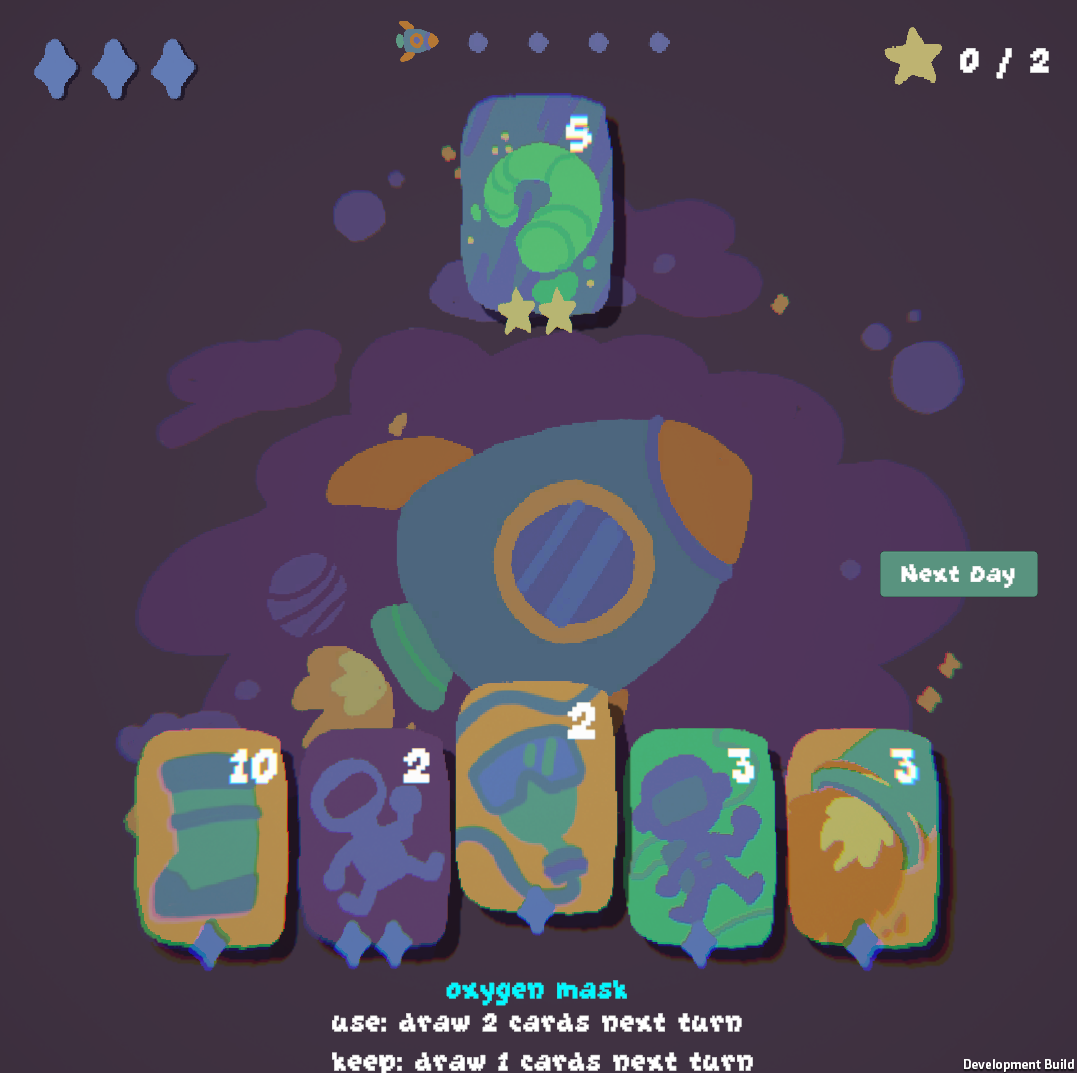 1 month into development