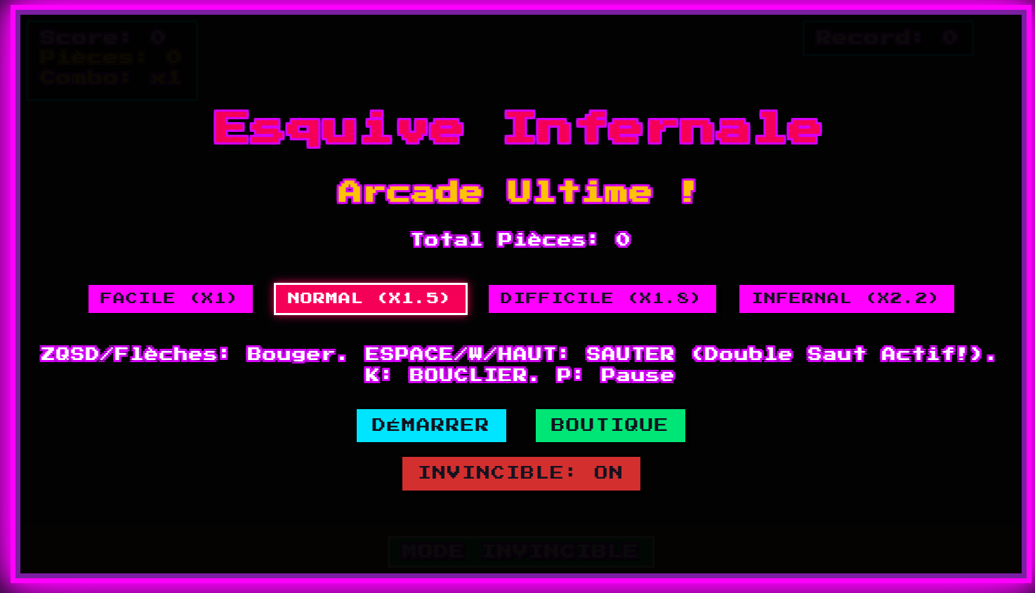 Esquive Infernale: Arcade Ultime! (free)