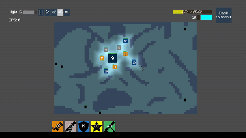 Siege of shadow squares!