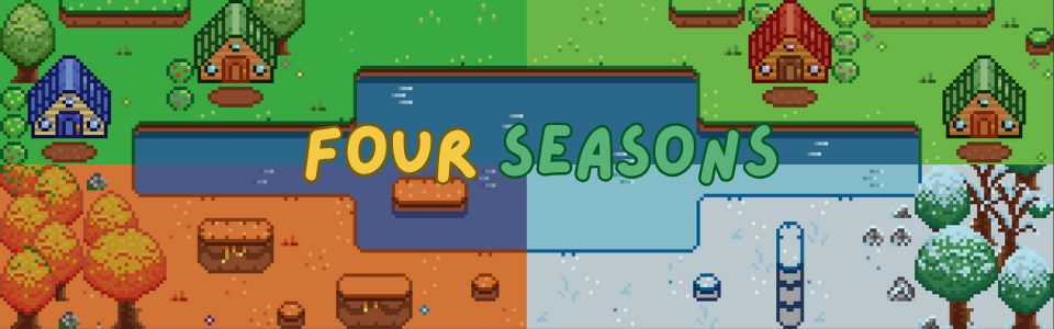Four Seasons Top down tileset 8x8