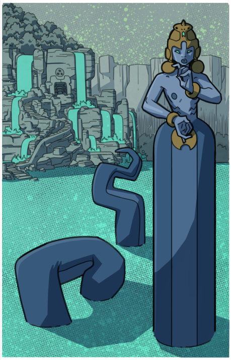 Cover image for Temple of The Naga