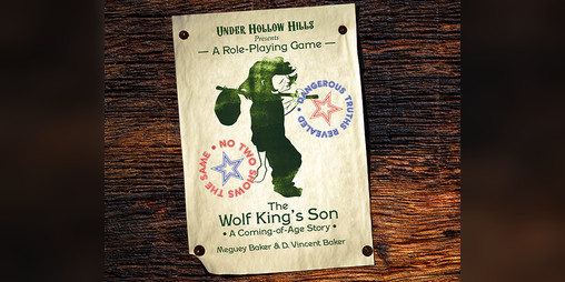 Cover image for Under Hollow Hills presents The Wolf King's Son