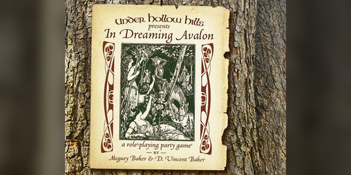 Cover image for Under Hollow Hills presents In Dreaming Avalon