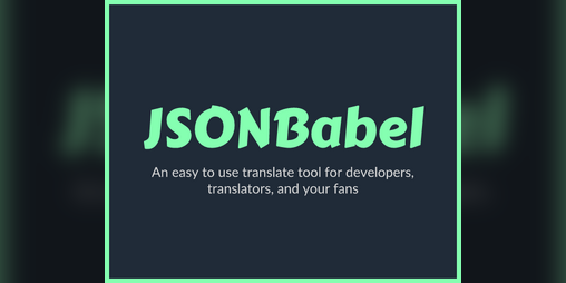 Cover image for JSONBabel