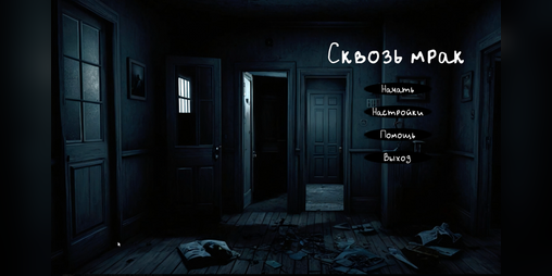 Cover image for Through the darkness