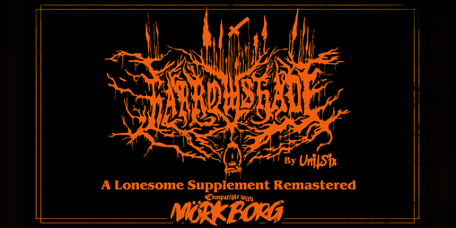 Cover image for Adventure - Harrowshade || Compatible with Mörk Borg