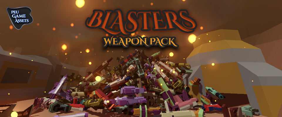 Blasters Weapons Pack