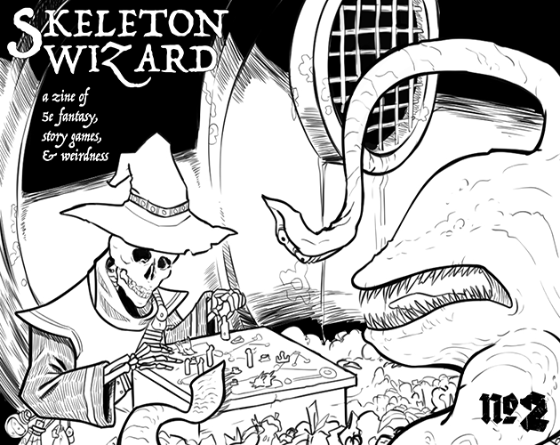 Cover image for SKELETON WIZARD #2