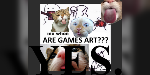 Cover image for ARE GAMES ART???