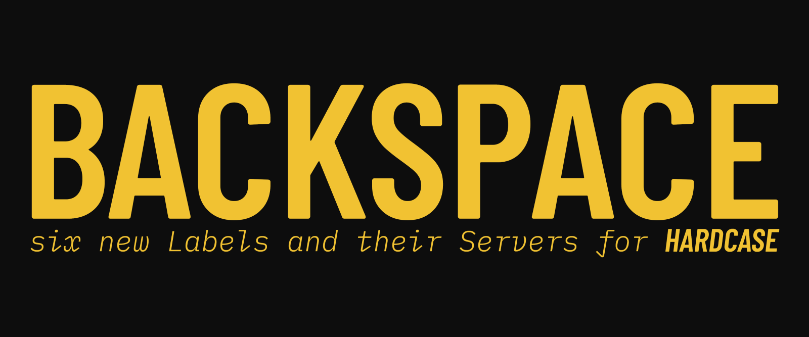 BACKSPACE