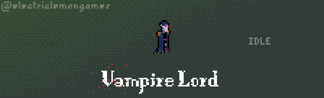 Fantasy RPG Boss: Vampire Lord and Minions