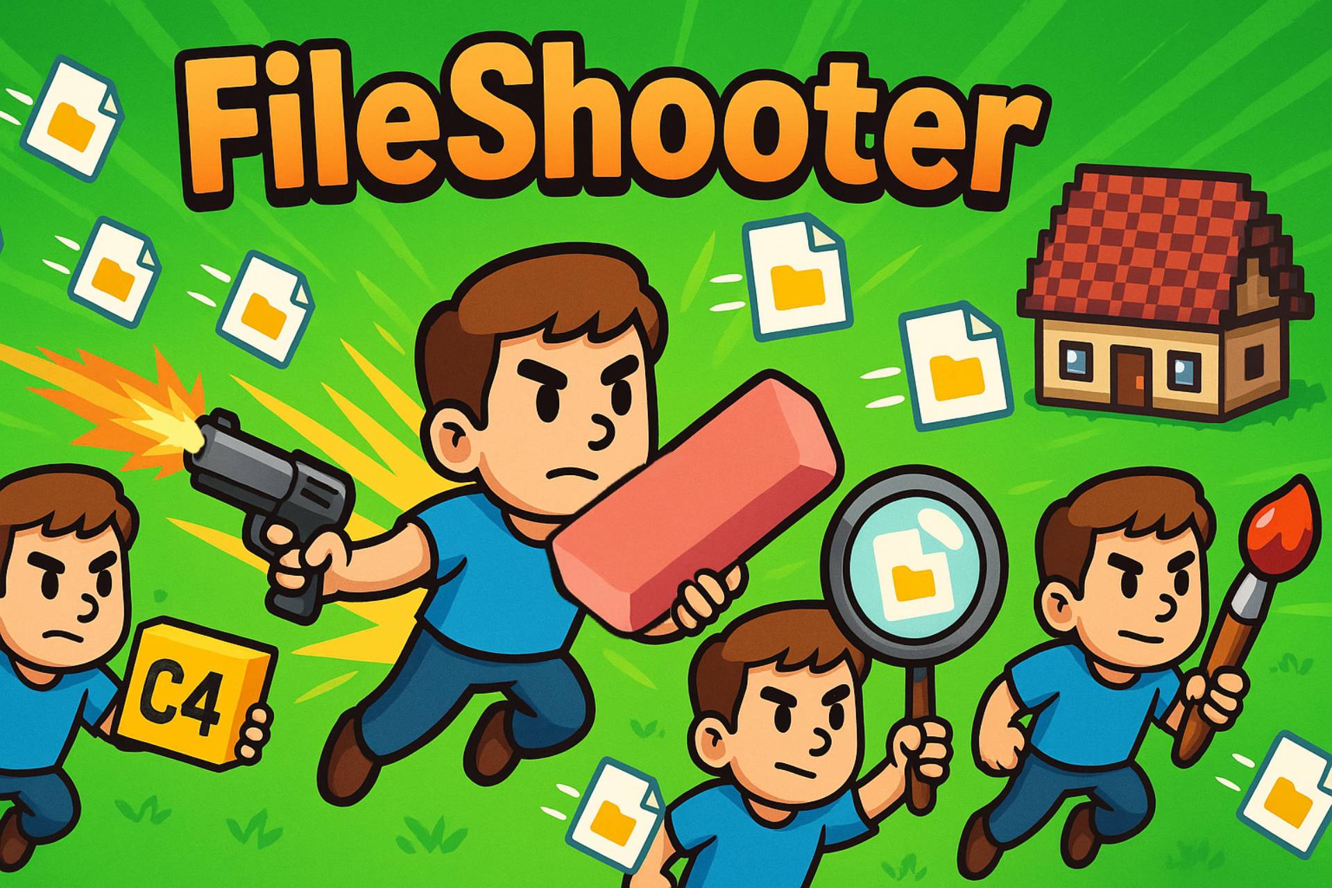 Cover image for FileShooter: Gamified Desktop File Manager