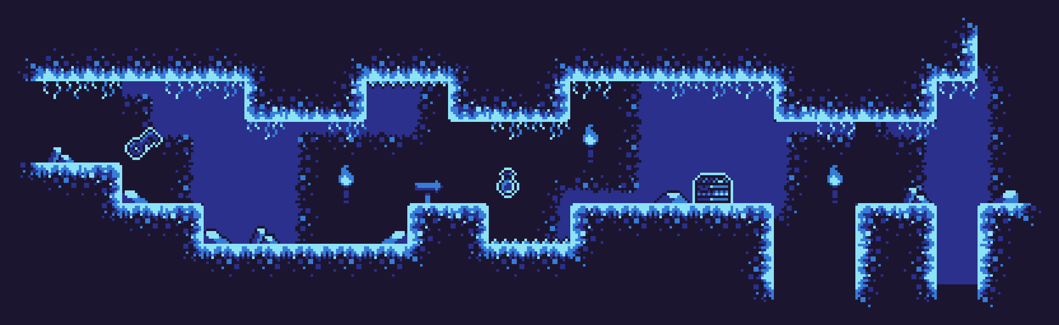DUNGEONS AND CAVES tileset