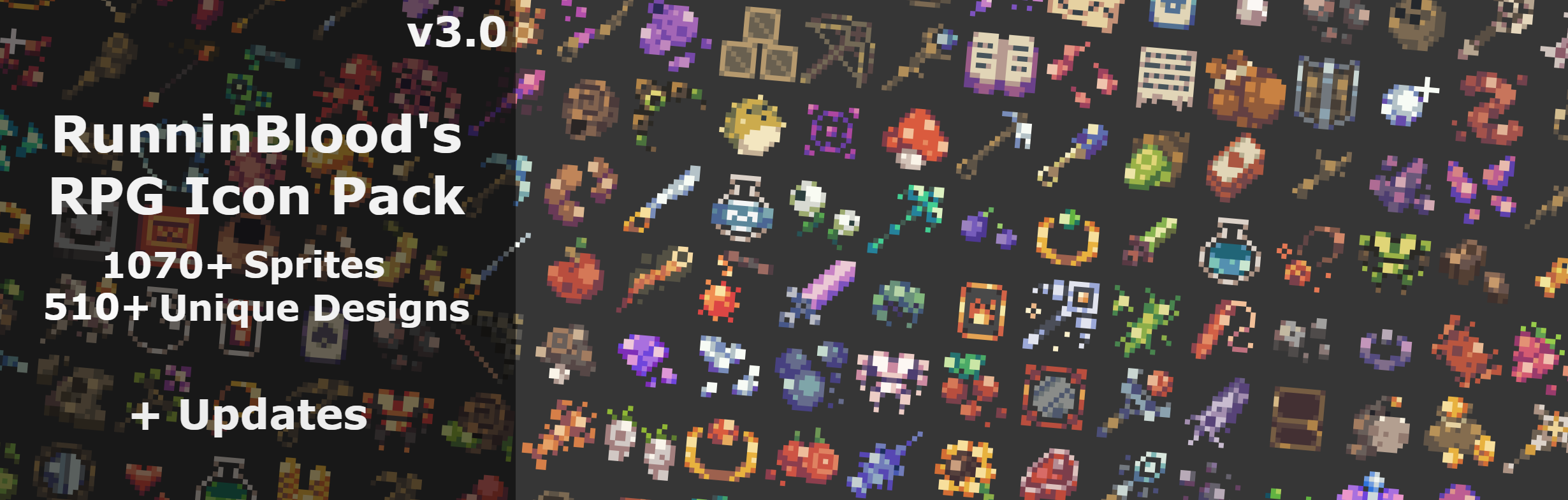 16x16 RPG Icon Pack